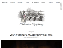 Tablet Screenshot of bohemiansymphony.net